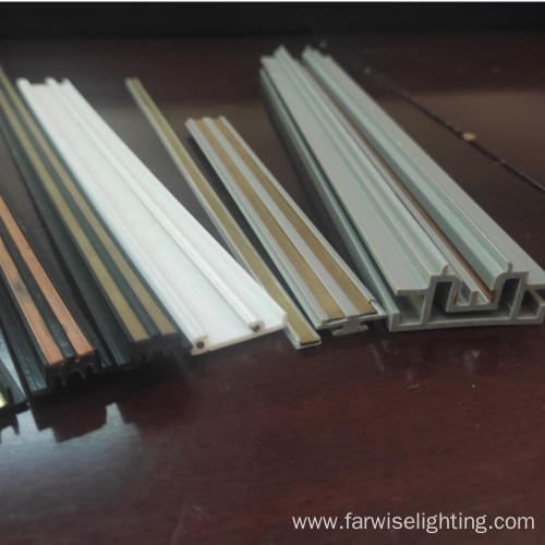 4 wire pvc and copper co-extrusion profile track